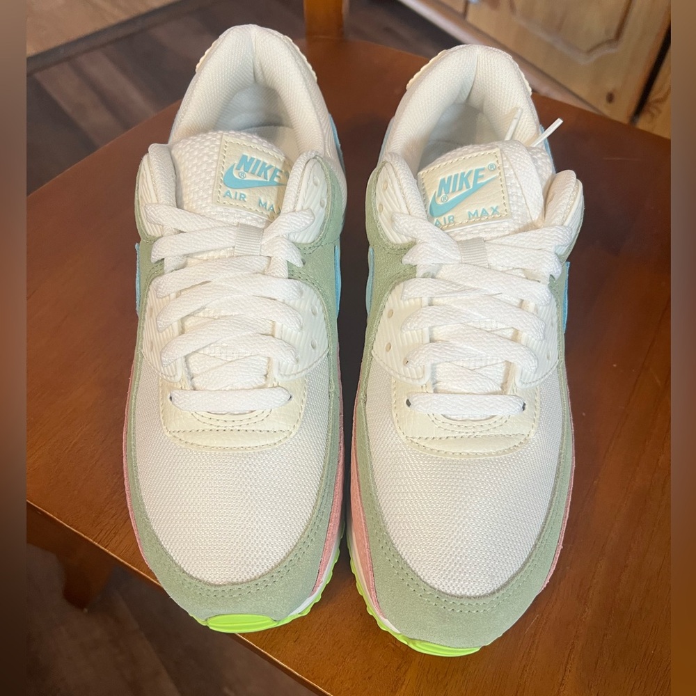 Unisex  Nike air max 90 color sail/Copa-honeydew